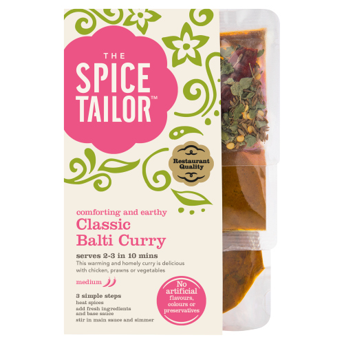 THE SPICE TAILOR BALTI INDIAN CURRY SAUCE MEAL KIT 300G