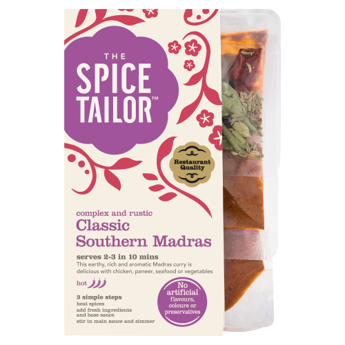 THE SPICE TAILOR SOUTHERN MADRAS INDIAN CURRY SAUCE MEAL KIT 300G
