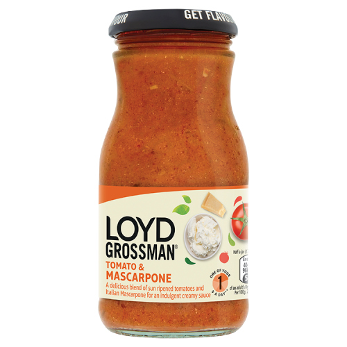 LOYD GROSSMAN TOMATO & MASCARPONE 350G/NFEU/