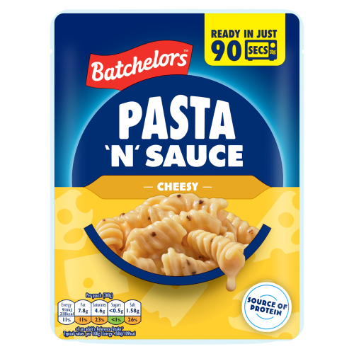 BATCHELORS PASTA 'N' SAUCE MICROWAVE READY MEAL CHEESY PASTA 200G