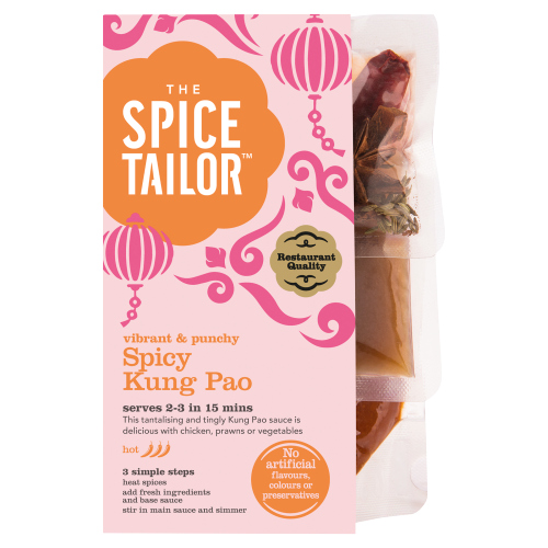 THE SPICE TAILOR SPICY KUNG PAO CHINESE SAUCE MEAL KIT 245G