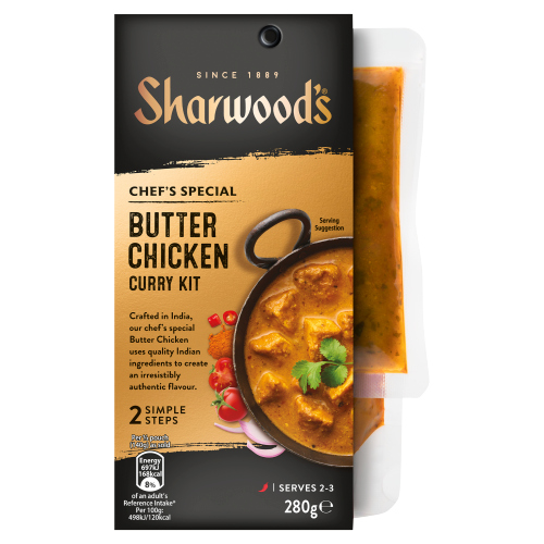SHARWOOD'S BUTTER CHICKEN CURRY SAUCE KIT 280G