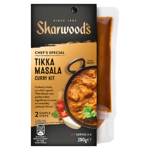 SHARWOOD'S TIKKA MASALA CURRY SAUCE KIT 280G