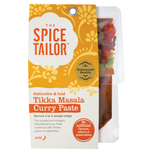 THE SPICE TAILOR TIKKA MASALA INDIAN CURRY PASTE KIT 120G