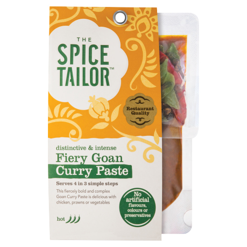 THE SPICE TAILOR FIERY GOAN INDIAN CURRY PASTE 120G