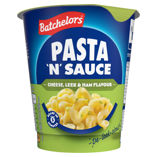 BATCHELORS CHEESE, LEEK & HAM FLAVOUR PASTA'N SAUCE 65G