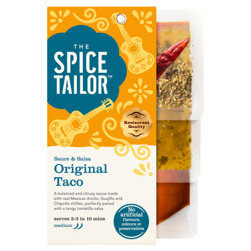 THE SPICE TAILOR MEXICAN TACO SAUCE & SALSA MEAL KIT 245G