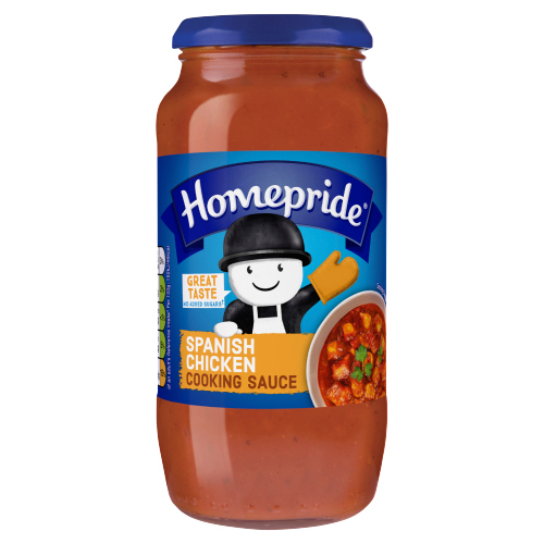 HOMEPRIDE SPANISH CHICKEN COOKING SAUCE 485G