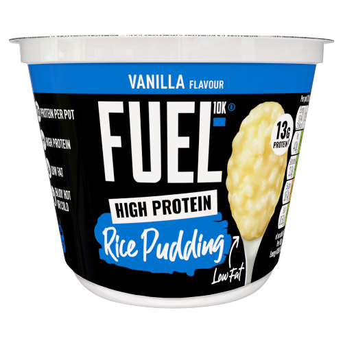 FUEL10K VANILLA FLAVOUR HIGH PROTEIN RICE PUDDING 210G/NFEU/
