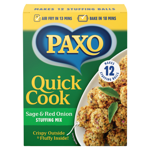 PAXO QUICK COOK SAGE & RED ONION STUFFING MIX 150G