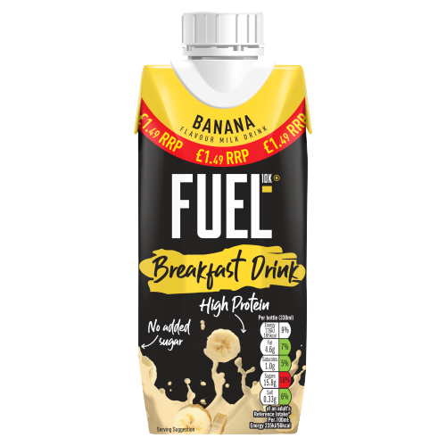 FUEL10K BANANA DRINK PMP £1.49 330ML