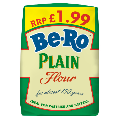 BERO PLAIN FLOUR PMP £1.99 1.1KG