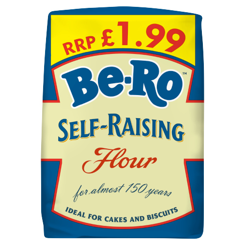 BERO SELF RAISING FLOUR PMP £1.99 1.1KG