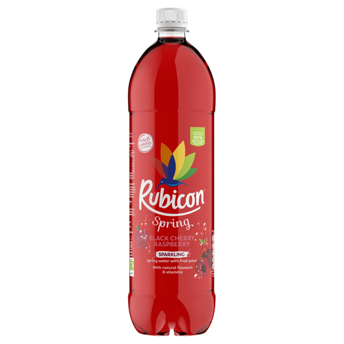 RUBICON SPRING SPARKLING BLACK CHERRY RASPBERRY 1.5L