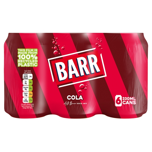 BARR COLA 6PK 330ML
