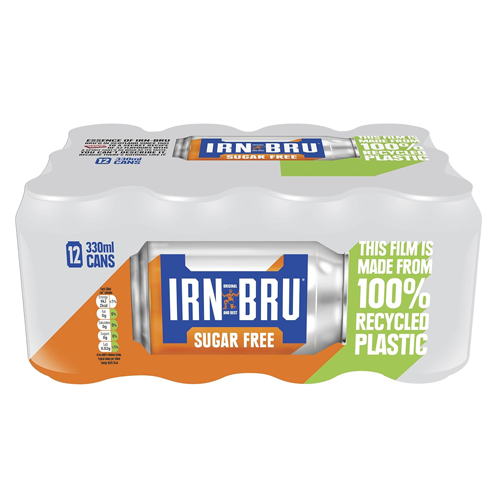IRN-BRU SUGAR FREE 12PK 330ML