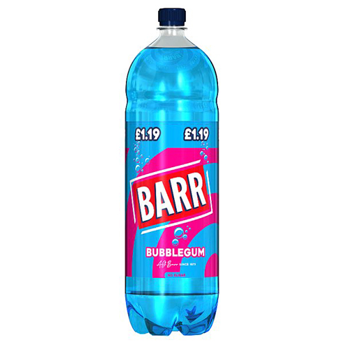 BARR BUBBLEGUM PMP £1.19 2L