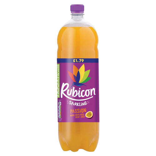 RUBICON SPARKLING PASSION PMP £1.79 2L