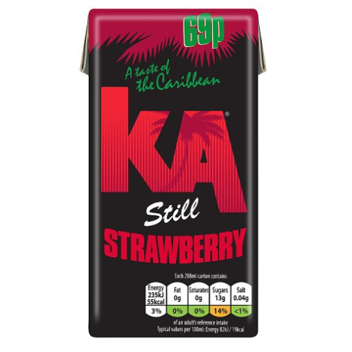 KA STILL STRAWBERRY PMP 69P 288ML