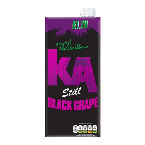 KA STILL BLACK GRAPE PMP £1.19 1L