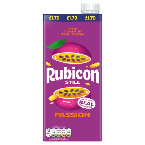 RUBICON STILL PASSION PMP £1.79 1L