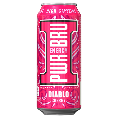 PWR-BRU DIABLO CHERRY 500ML