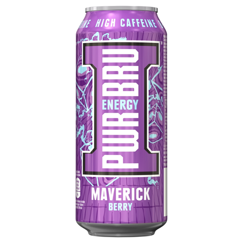 PWR-BRU MAVERICK BERRY 500ML