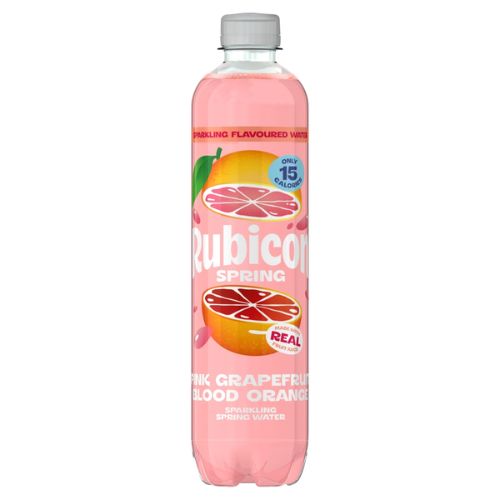 RUBICON SPRING SPARKLING PINK GRAPEFRUIT BLOOD ORANGE 500ML