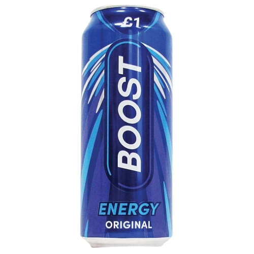 BOOST ENERGY ORIGINAL PMP £1.00 500ML