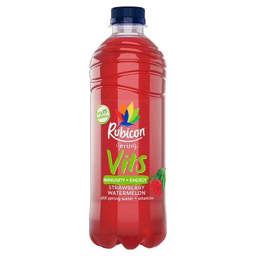 RUBICON SPRING VITS STRAWBERRY WATERMELON 500ML