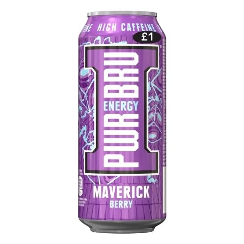 PWR-BRU MAVERICK BERRY PMP £1.00 500ML