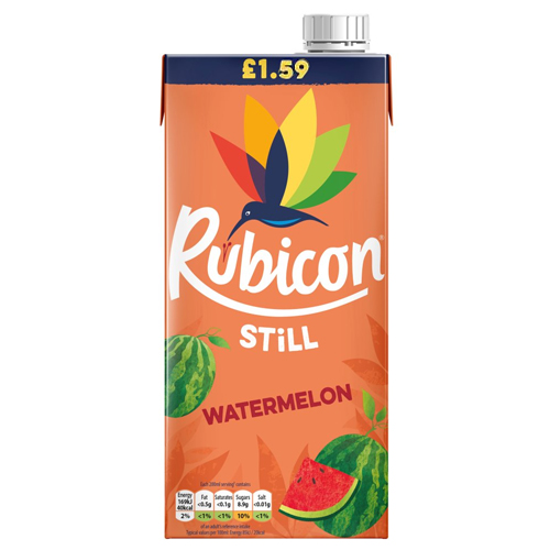 RUBICON STILL WATERMELON PMP £1.59 1L