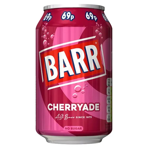 BARR CHERRYADE PMP 69P 330ML