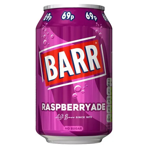 BARR RASPBERRYADE PMP 69P 330ML