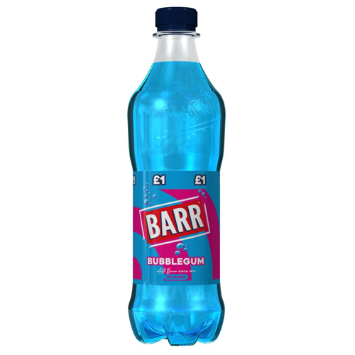 BARR BUBBLEGUM PMP £1.00 500ML