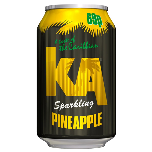 KA SPARKLING PINEAPPLE PMP 69P 330ML