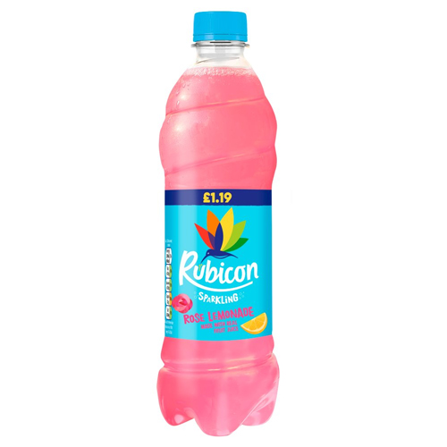RUBICON SPARKLING ROSE LEMONADE PMP £1.19 500ML