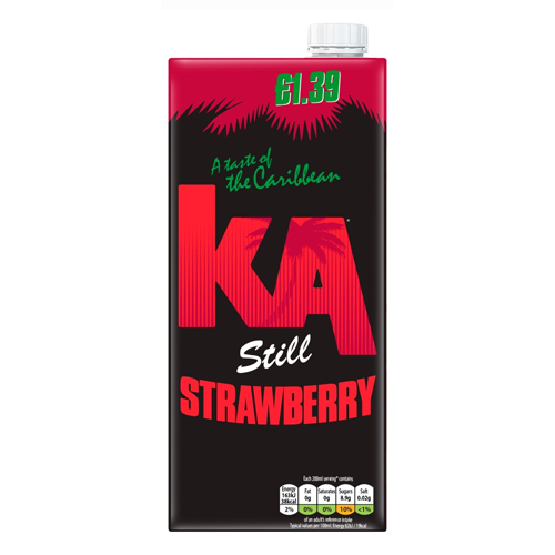 KA STILL STRAWBERRY PMP £1.39 1L