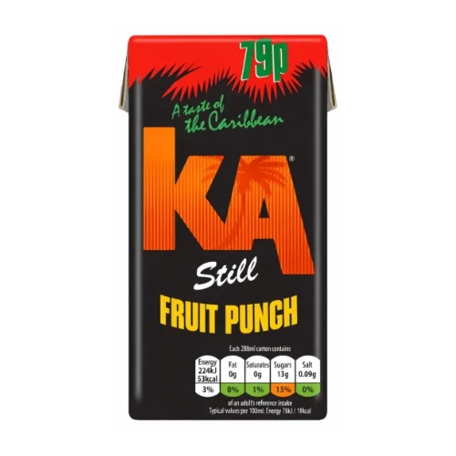KA STILL FRUIT PUNCH PMP 79P 288ML