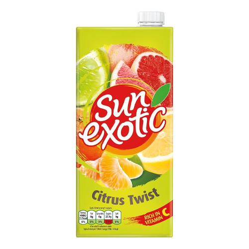 SUN EXOTIC CITRUS TWIST STILL PMP £1.49 1L