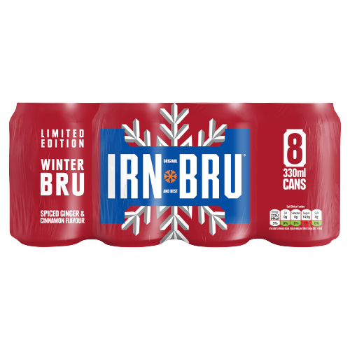 IRN BRU WINTER BRU 8PK 330ML