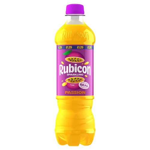 RUBICON SPARKLING PASSION PMP £1.29 500ML