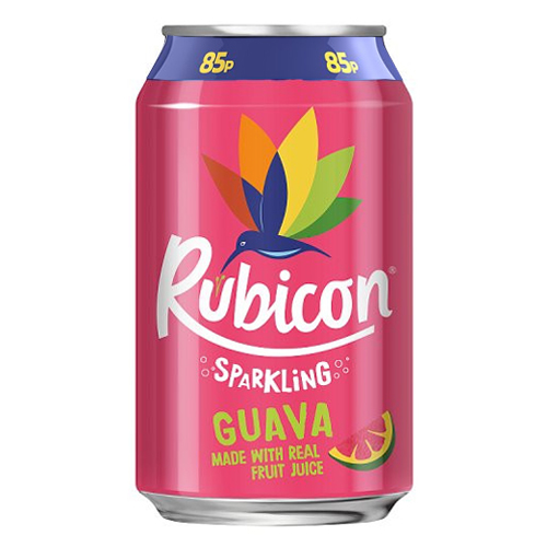 RUBICON SPARKLING GUAVA PMP 85P 330ML