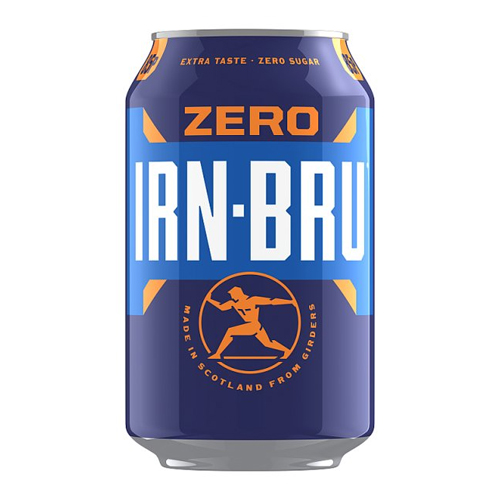 IRN-BRU ZERO PMP 85P 330ML