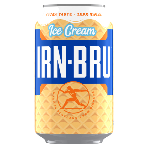 IRN BRU ZERO ICE CREAM 330ML