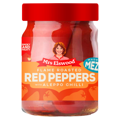 MRS ELSWOOD MEZZE RED PEPPERS 300G