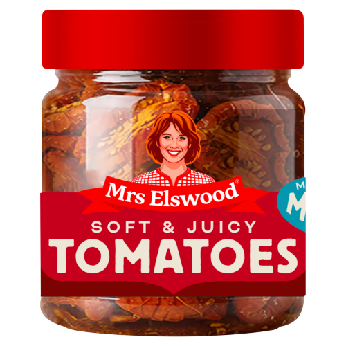 MRS ELSWOOD MEZZE TOMATOES SOFT & JUICY 215G