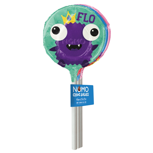 NOMO CHOC LOLLIES 3 X 12G (36G)