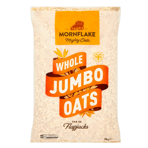 MORNFLAKE WHOLE JUMBO OATS 3KG