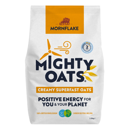 MORNFLAKE MIGHTY OATS SUPERFAST BAG 1.25KG